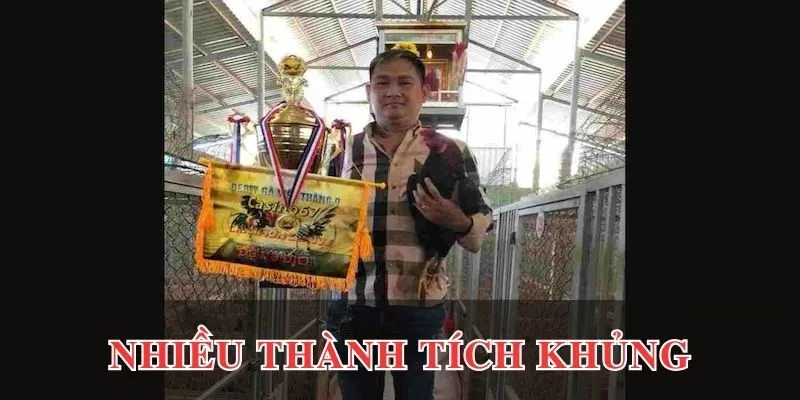 Ghi nhận nhiều thành tích khủng trong lĩnh vực đá gà