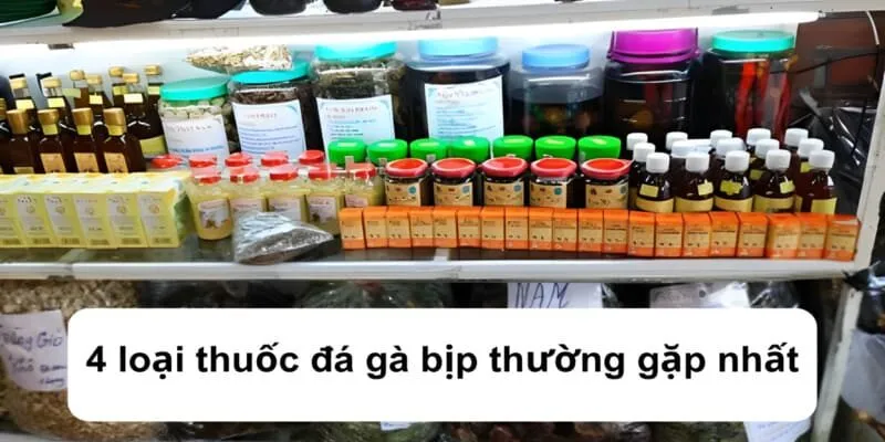4 loại thuốc đá gà bịp thường gặp nhất